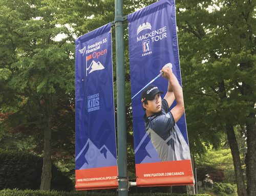 Light Post Banners – 2016 Freedom 55 Financial Open